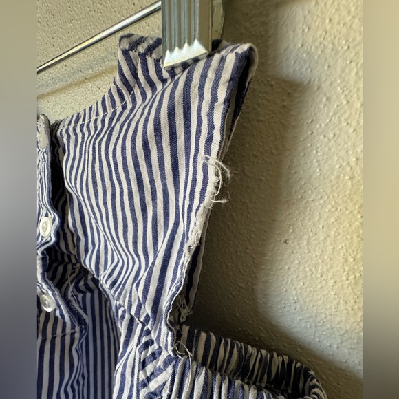 Little Lass Striped Top - Cold Shoulder 4T - Picture 8 of 8